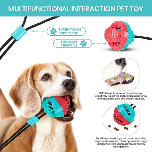 PawPlay™ Suction Tug Dog Toy - Petmagicworld