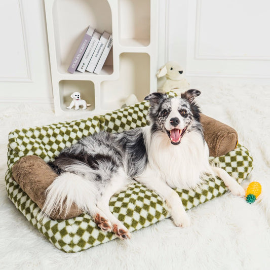 2 in 1 Cooling Dog & Cat Couch Sofa Cushion Bed - Petmagicworld