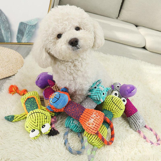 Squeaky Tough™ Rope Knot - Petmagicworld