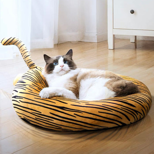 Funny Tiger Butt Shape Cool Cat Bed - Petmagicworld