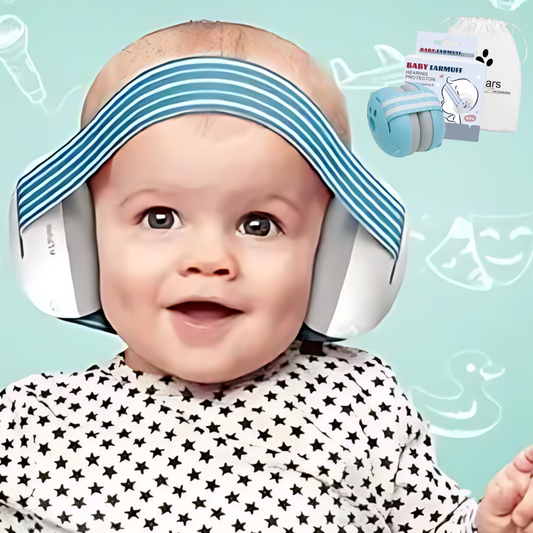 Infant Noise Cancelling Headphones - Comfortable Ear Protection Earmuffs