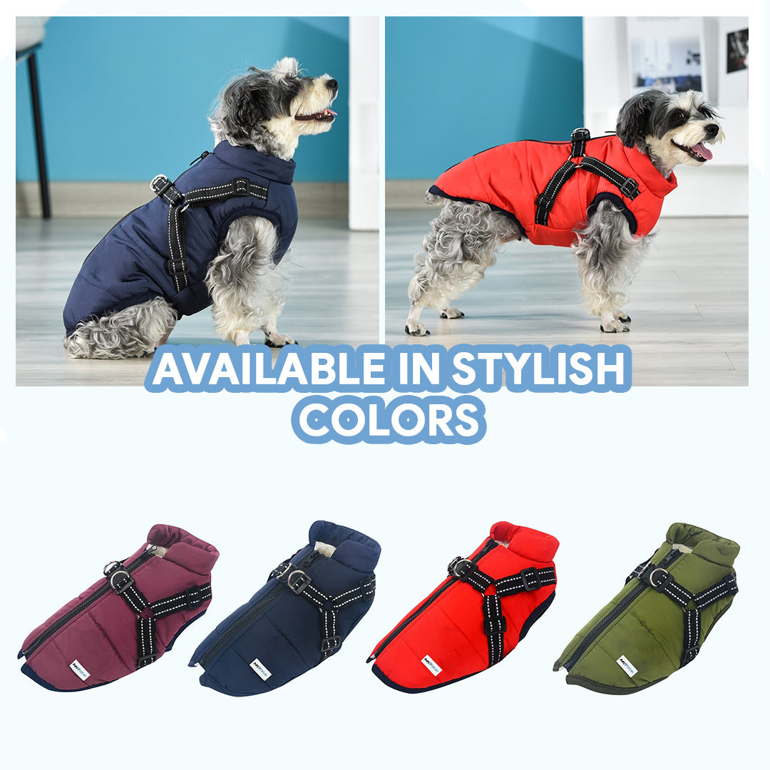 Waterproof Dog Fleece Winter Coat - Petmagicworld
