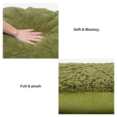 Fluffy Fleece Moss 2 in 1 Multifunction Comfort Dog Bed - Petmagicworld