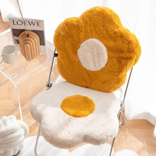 Fluffy Sunflower Memory Foam Cat Mat Seat Pad - Petmagicworld