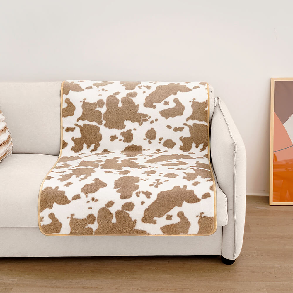 Fashion Cow Pattern Cozy Pet Mat - Petmagicworld