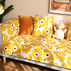 Super Soft Floral Anti-scratch Furniture Protector Couch Cover - Petmagicworld