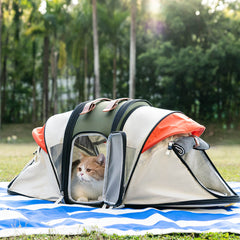 Transformers Pro Travel Camping Tent Cat Backpack - Petmagicworld