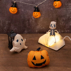 Halloween Themed Catnip Toys Ghost Skeleton Pumpkin Pet Toy - Petmagicworld
