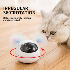 SpinKitty™ Interactive Laser Cat Toy - Petmagicworld