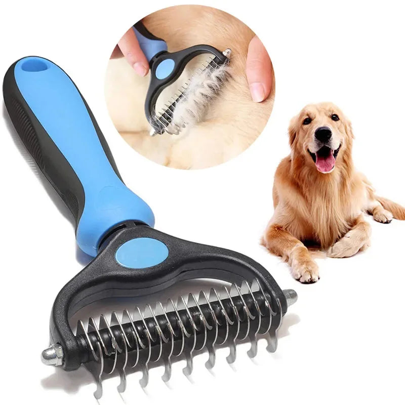 Dog Grooming & Shedding Brush - Petmagicworld