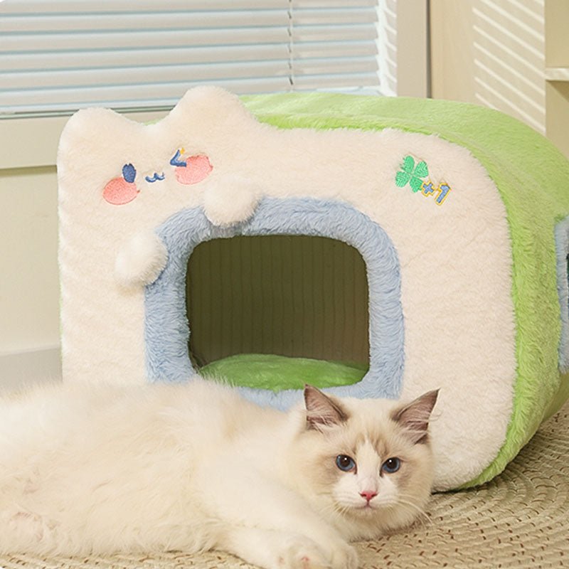 Adorable Vitality Cat House - Polaroid - Petmagicworld