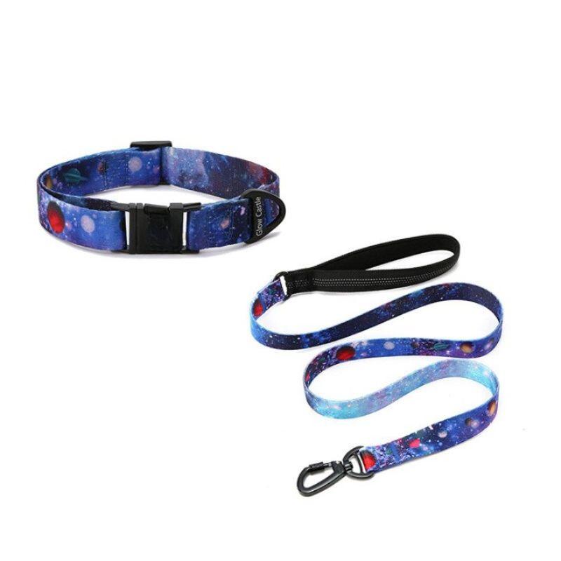 Aesthetic Pet Dog Collar And Leash Set - Petmagicworld