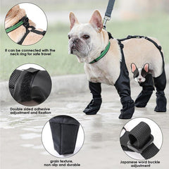 Anniepaw Adjustable Dog Boots Anti Dirty Skin Friendly Paw Protectors - Petmagicworld