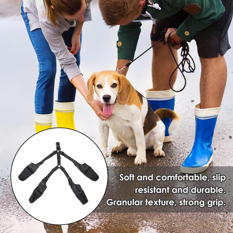 Anniepaw Adjustable Dog Boots Anti Dirty Skin Friendly Paw Protectors - Petmagicworld