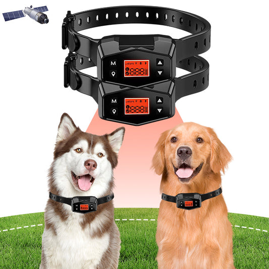 PETHEY F800 GPS Wireless Outdoor  for 2 Dogs Fence