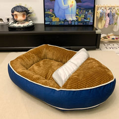 Boat Type Pet Bed Large Space Comfortable Dog & Cat Bed - Petmagicworld