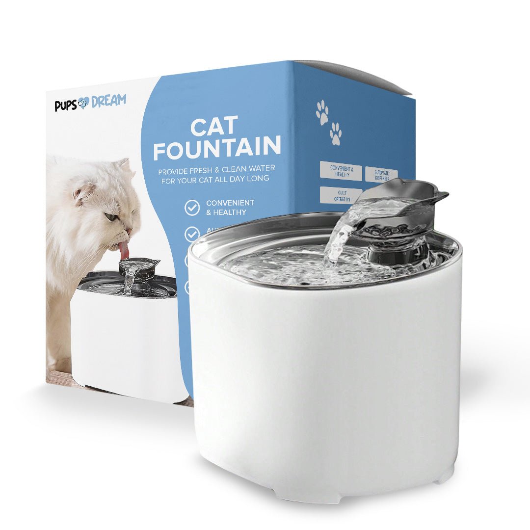 Cat Drinking Fountain with Waterflow™ Filter - Petmagicworld