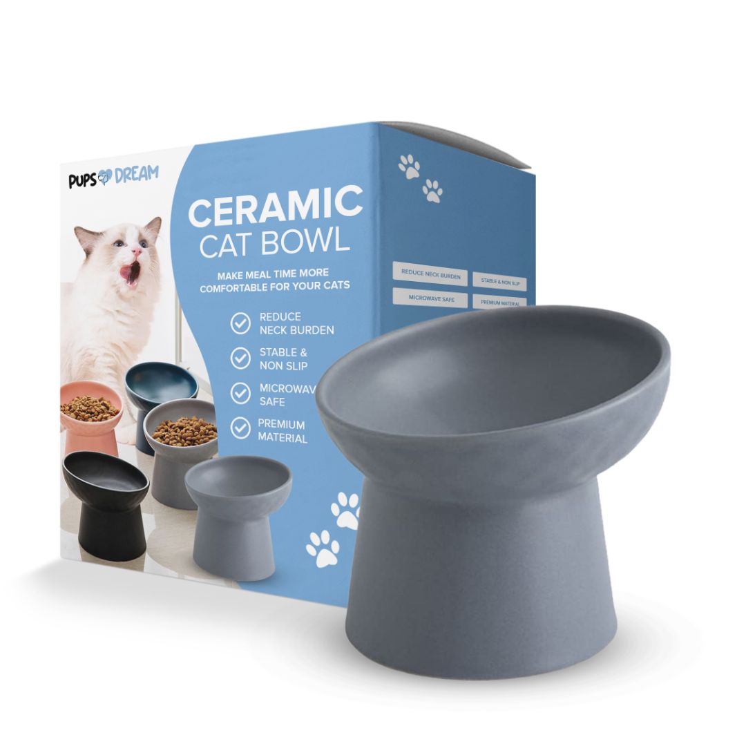 Ceramic Cat Bowl - Petmagicworld