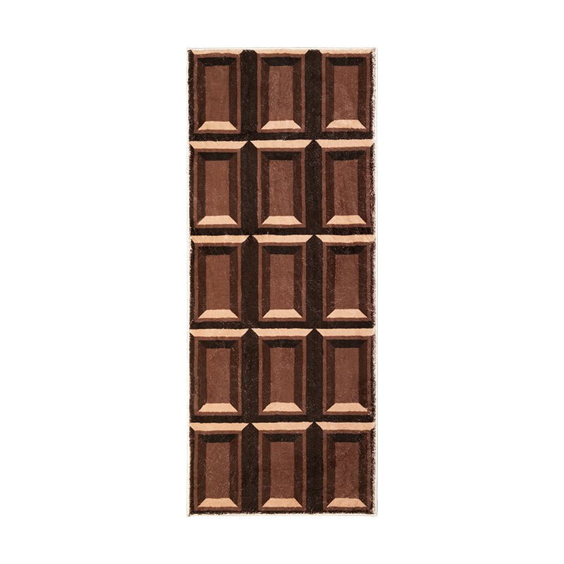 Chocolate Creative Three-dimensional Fluffy Pet Mat - Petmagicworld
