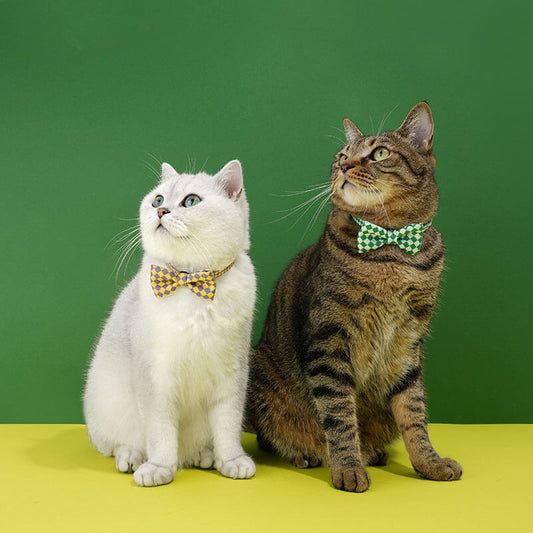 Colourful Series Funny Bow Tie Cat Tunnel Collar - Petmagicworld