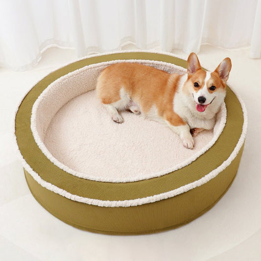 Cozy Warm Round Orthopedic Support Dog Bed - Petmagicworld