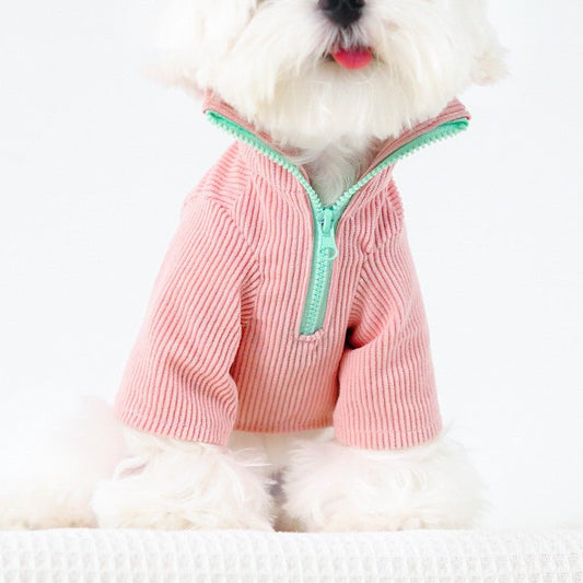 Cute Pet Zip Jacket Sweater - Petmagicworld