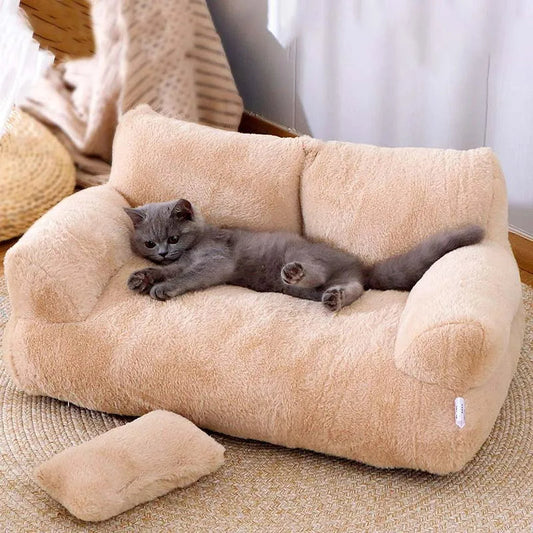 Luxurious, Plush, Anti-Anxiety Sofa Couch for Cats and Dogs