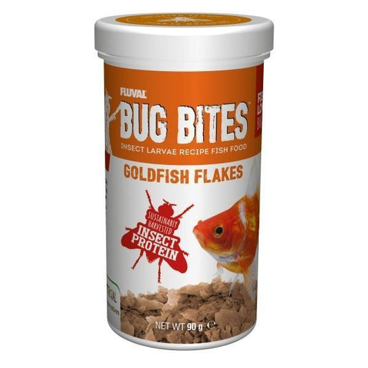 Fluval Bug Bites Goldfish Flakes 90gm - Petmagicworld