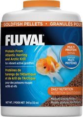 Fluval Sinking Goldfish Pellets 340g - Petmagicworld
