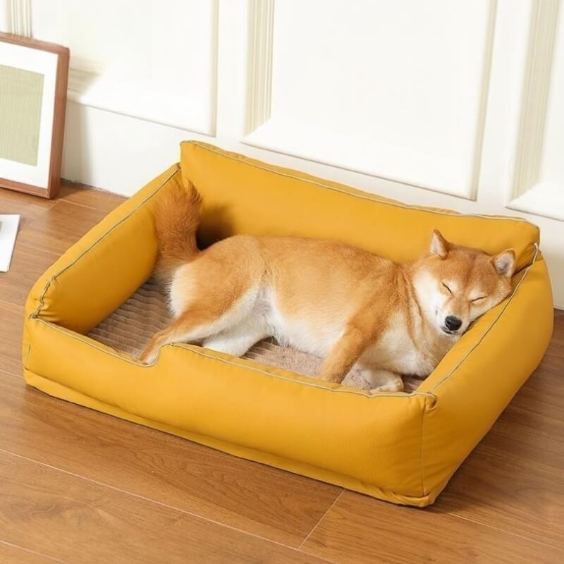 Leathaire Scratch Resistant Orthopedic Bed Dog Bed - Petmagicworld