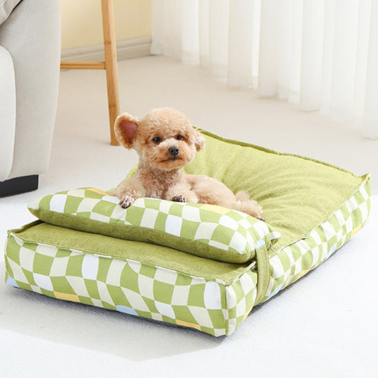 Orthopedic Quilted Pillow Dog & Cat Bed - Petmagicworld