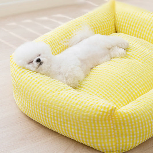 Rectangle Washable Dog Bed Breathable Pet Bed - Petmagicworld