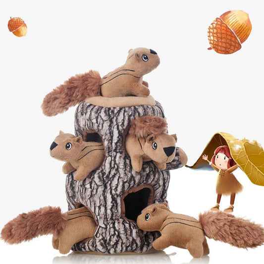 Squirrels Enrichment Dog & Cat Toy - Petmagicworld