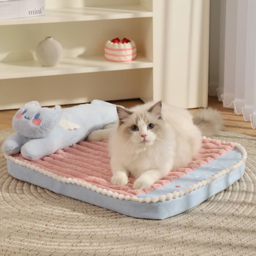 Warm Accompanying Cat Nest Interactive Cat Bed - Petmagicworld